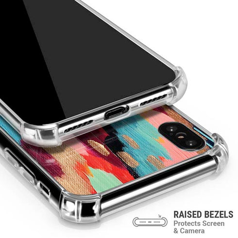 Color Melt by Etta Vee iPhone XS Max Clear Case